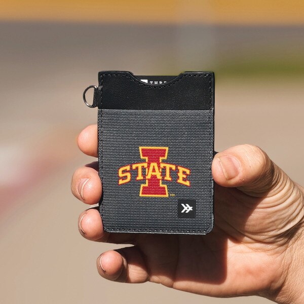Thread I-State Gray Verticle Wallet front